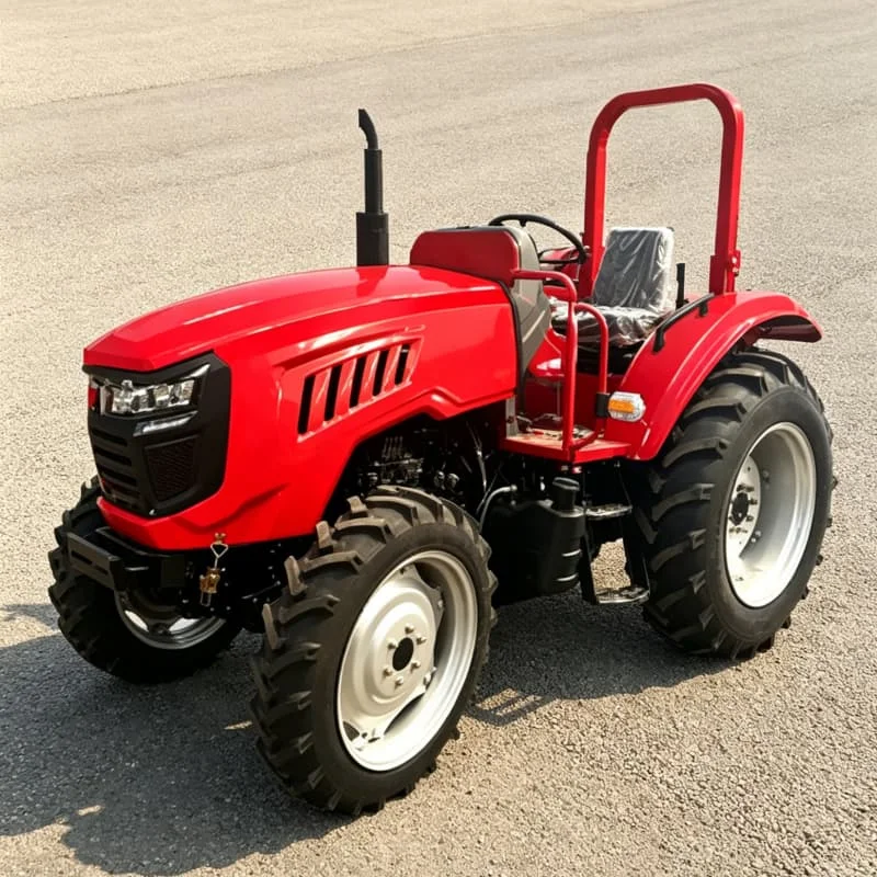 Customized 4WD Wheeled Farm Tillage Equipment, Highly Rated Four-Wheel Rotary Tiller, New Model Farm Cultivator