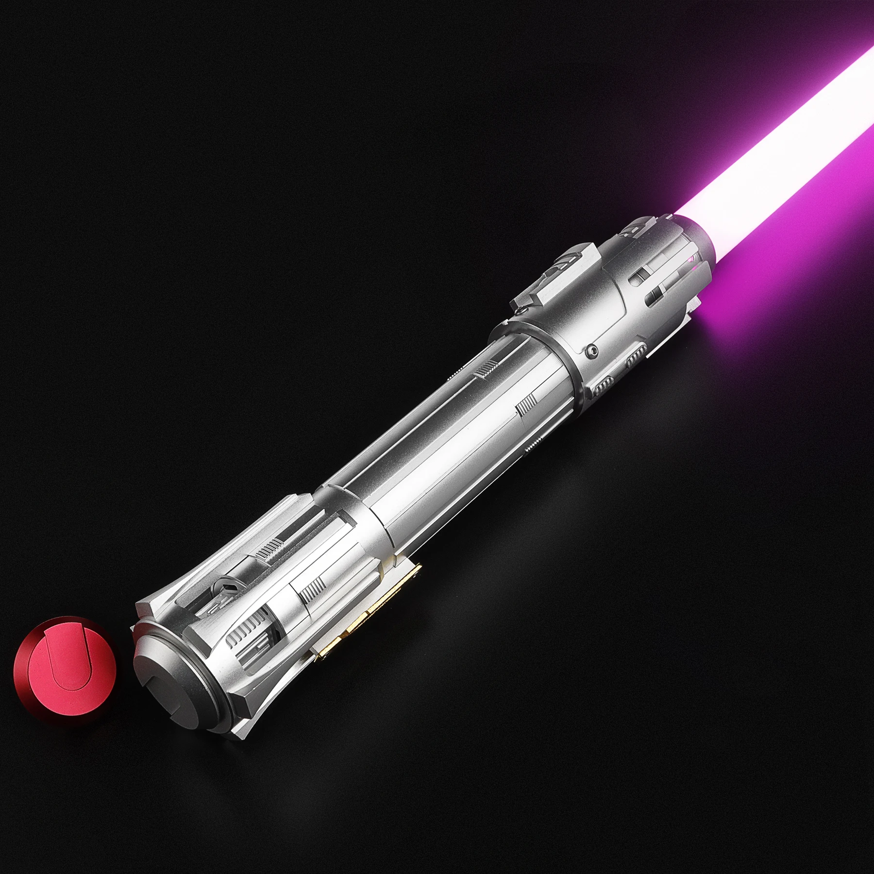 PunkSaber-Sable de luz láser de Neopixel, espada láser Jedi sensible a los duelos pesados, suave, cambio infinito, juguete con sonido