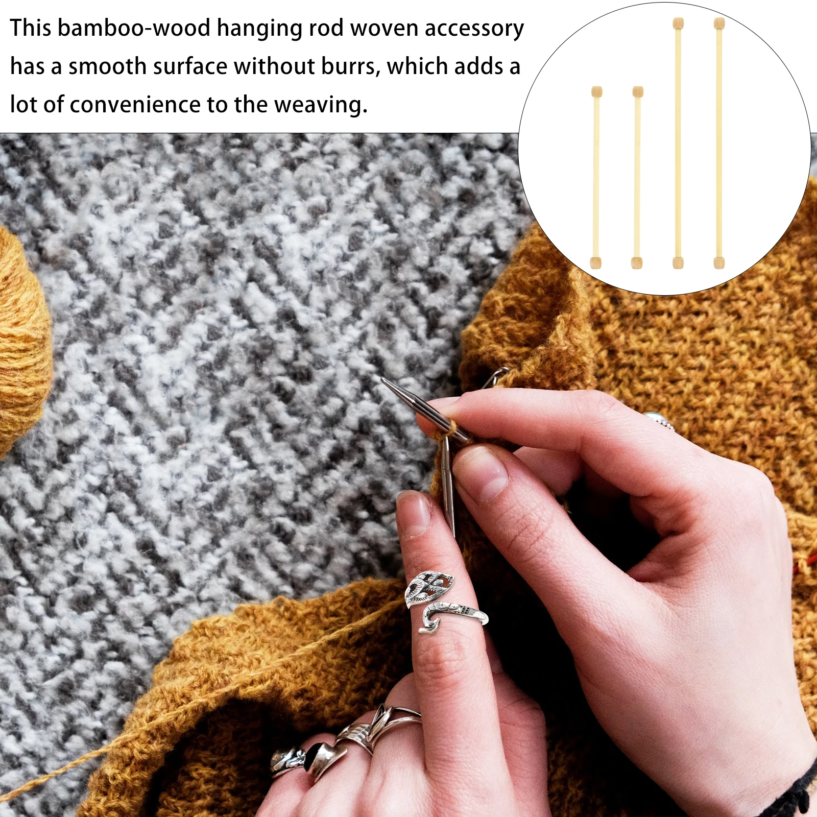 

4pcs Wood Hanging Rods Tapestry Diy Tapestry Accessories Dowels Smooth Surface Flags Banners DIY Crafts Wall Decor Accessories