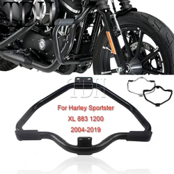 Highway Crash Bar Engine Guard For Harley Sportster XL 883 1200 Custom Roadster Forty Iron Superlow Nightster Bumper Protector