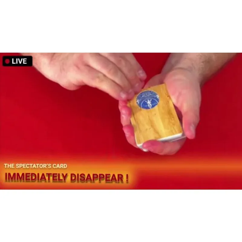 

Ambihole 2.0 (Gimmick) от Микаэля Шателена: Фокусы с картами, магия близкого плана, реквизит для покера, иллюзии, для профессиональных фокусников