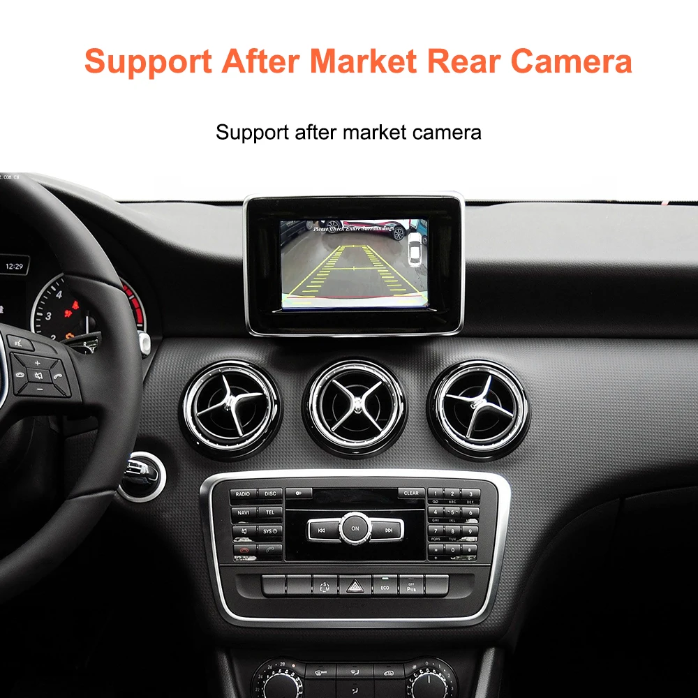 Bonroad Wireless Carplay Decoder For Mercedes Benz A B C E CLA GLA GLK ML Sprinter NTG4.5 Becker Module Android Auto Navigation – Detail 9