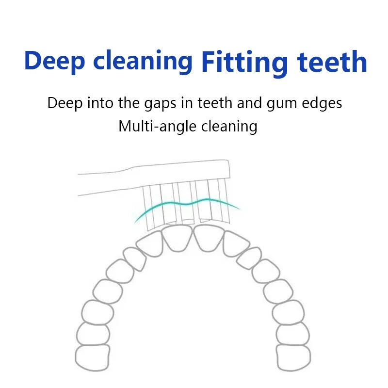 4/8/12/16 قطعة ل OralB PRO8000 استبدال رؤوس لفرشاة الأسنان سونيك الكهربائية فراغ دوبون فرشاة الأسنان رؤوس فرشاة شعيرات ناعمة