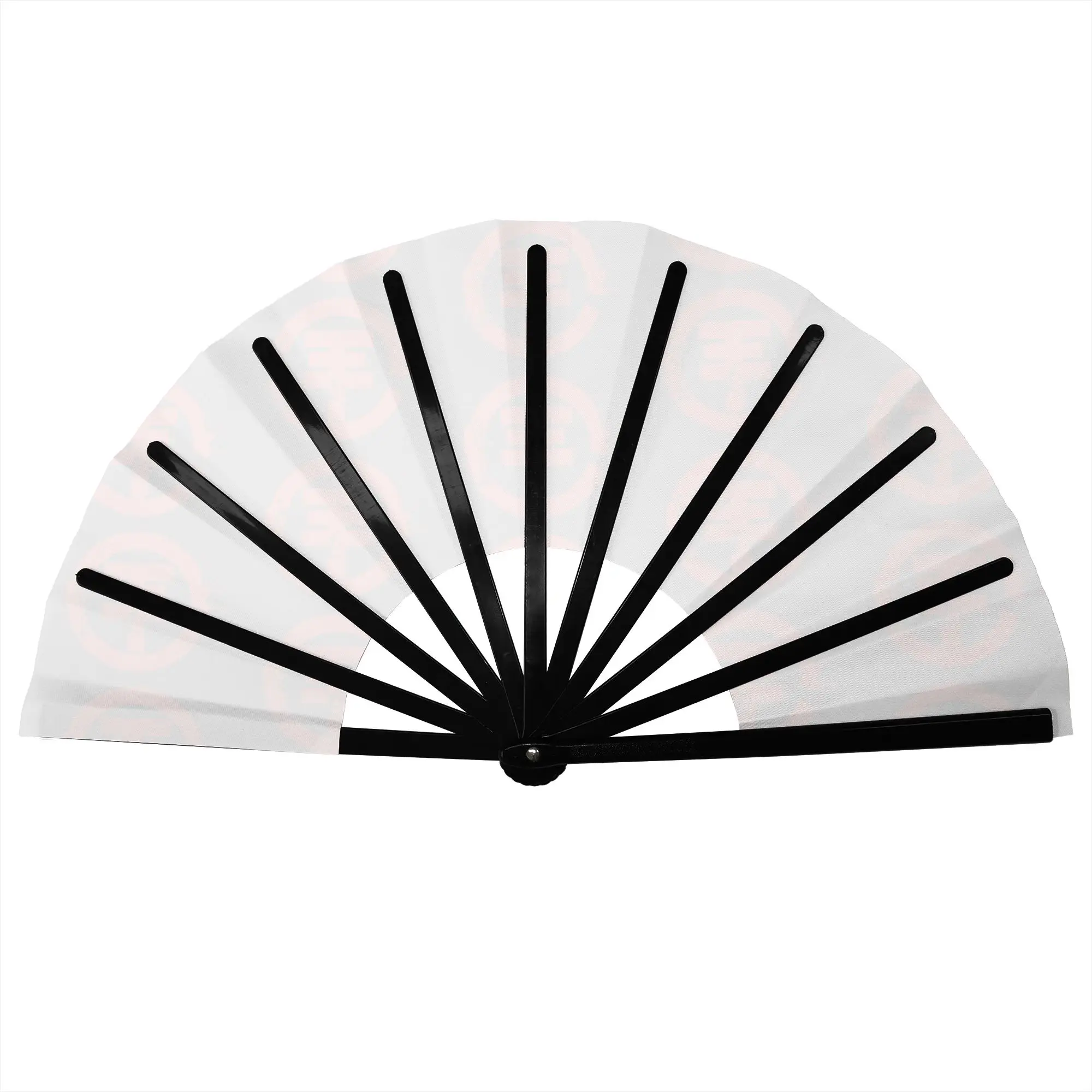 T-Tokios H-Hotels Punk Traditional Folding Fan German Rock Band High-Quality Polyester Fans Gift Exquisite Decorative Hand Fan