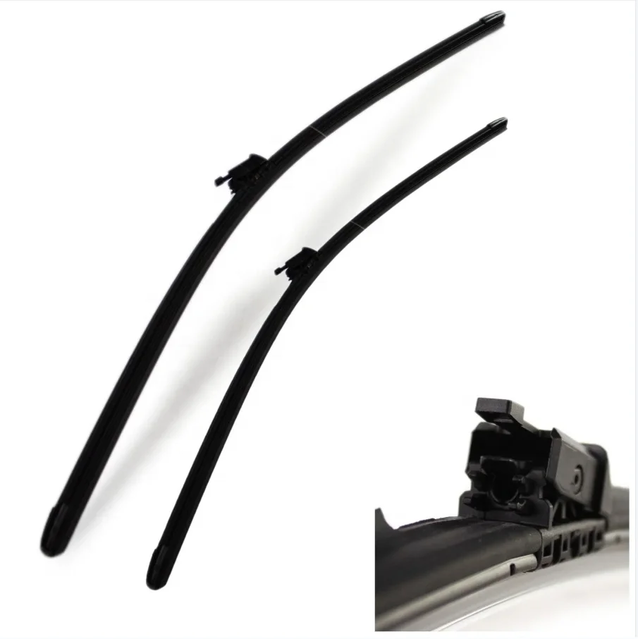 F23 Heated Water Spray Wipers Windshield  Factory Imported Rubber for XC60 S60 Black 1 Set  Blade