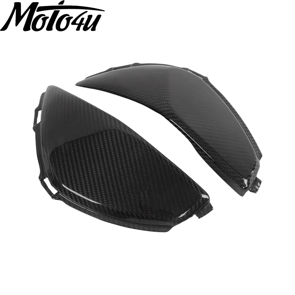 

Carbon Fiber Motorcycle Gas Tank Side Cover Trim Panel Fairing For HONDA CBR1000RR 2008 2009 2010 2011