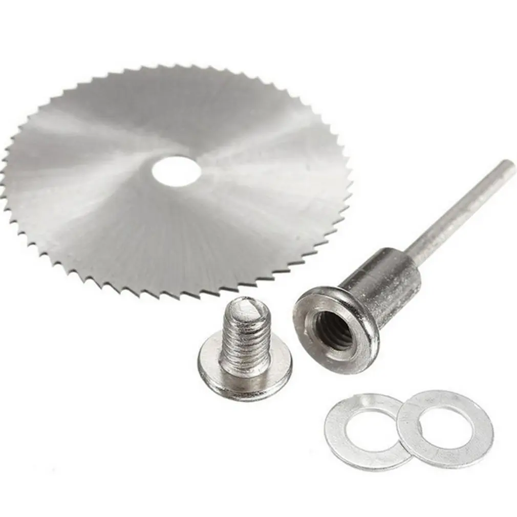 High Speed Steel Cutting Blade Connecting Rod Electric Grinder Saw Blade High Speed Steel Saw Blade Clamping Rod 3.2MM