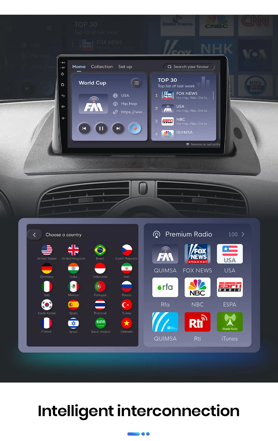 Junsun Autoradio für Renault Kangoo 2008 2009 2010 2011-2018 CarPlay Android Auto FM RDS DSP BT GPS Navi SWC HD IPS Touchscreen Plug & Play Multimedia-Player Freisprecheinrichtung Original-Autostil-Haupteinheit – Detail 11