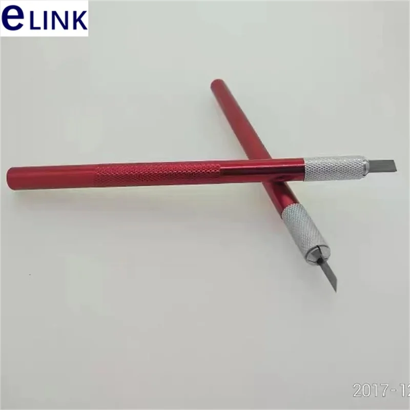 optical fiber cutting fiber pen type Double edged tungsten steel cleaving knife replaceable blade free shipping