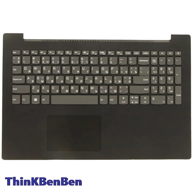 

UKR Ukrainian Keyboard Upper Case Palmrest Shell Cover For Lenovo Ideapad V145 15AST 330C 15IKB 130 15 Laptop 5CB0T25501