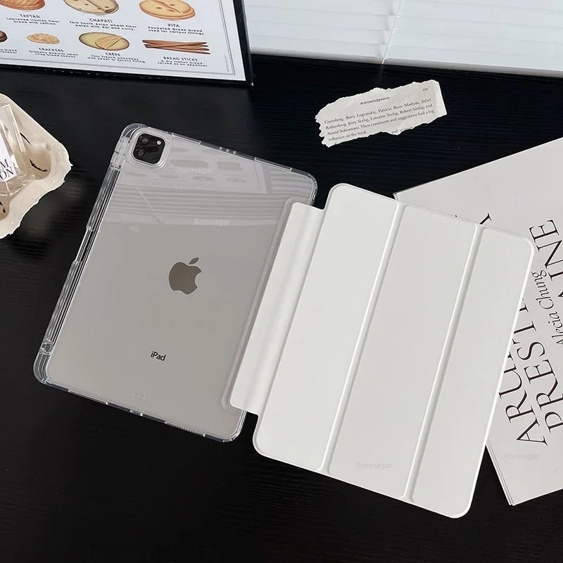 

Чехол с держателем для Apple Pencil для iPad 12-го поколения (A19), 11-го поколения (A16), Air 11, 13 (M4, M3, M2), iPad 10-го, 8-го, 9-го поколений (10.2, 10.5), Pro 11 (M4, M5), Air 4, 5 (10.9, 12.9)