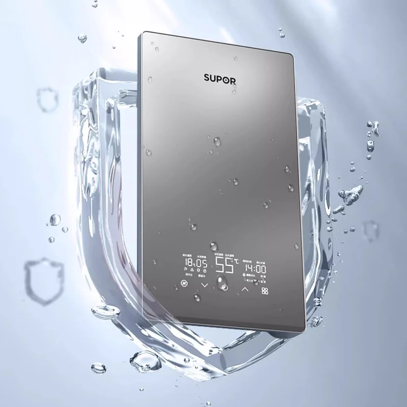 Pemanas Air Listrik Instan, Pemanasan Cepat 8800W, Inverter Baru Suhu Konstan untuk Penggunaan Khusus Mandi di Rumah