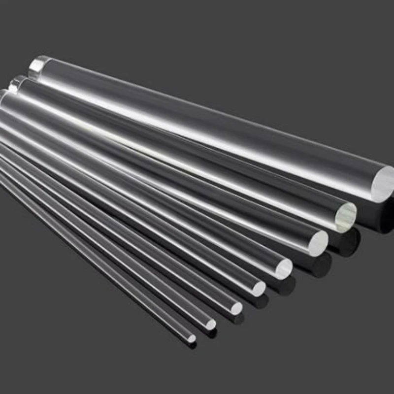 1/2/4/6Pcs Diameter 2mm~40mm Clear Acrylic Solid Rod DIY Craft Architectural Model Material Acrylic Transparent Rod Length 500mm