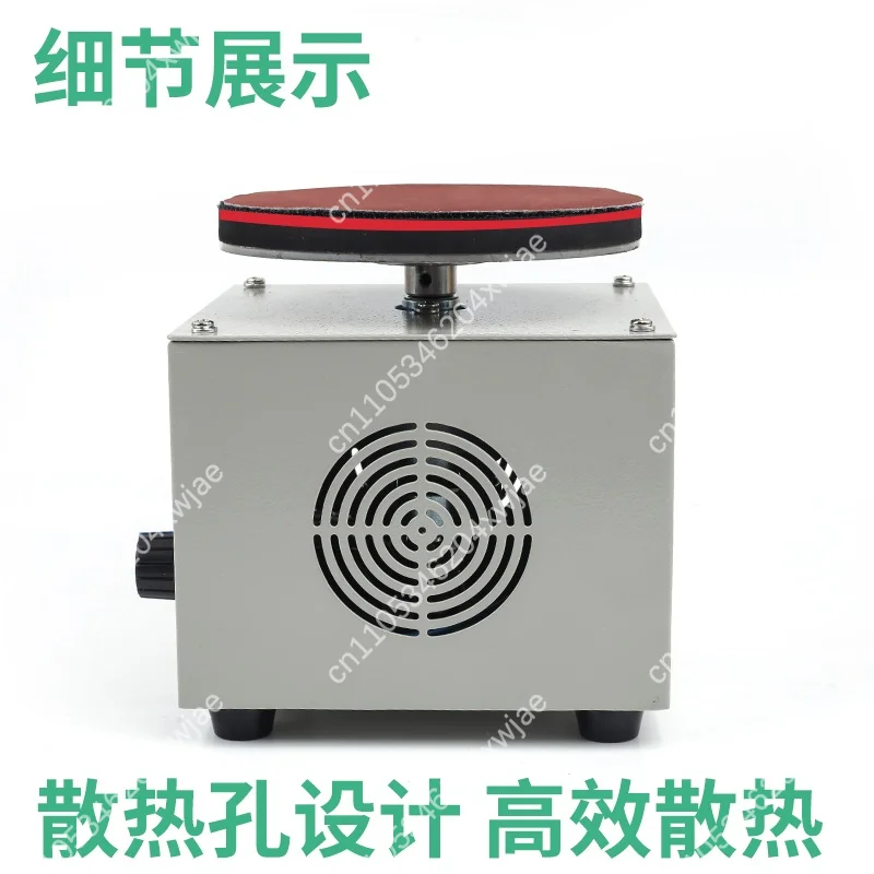4/5/ 6 Inch Mini Bench Grinder Polisher Sander with Sanding Disc Holder for Wood Metal Jewelry DIY
