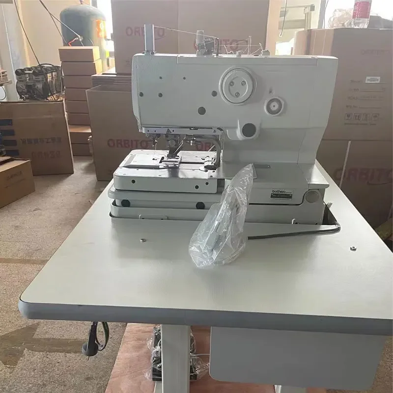 Direct drive round head automatic buttonhole machine corn phoenix eye buttonhole machine industrial sewing machine