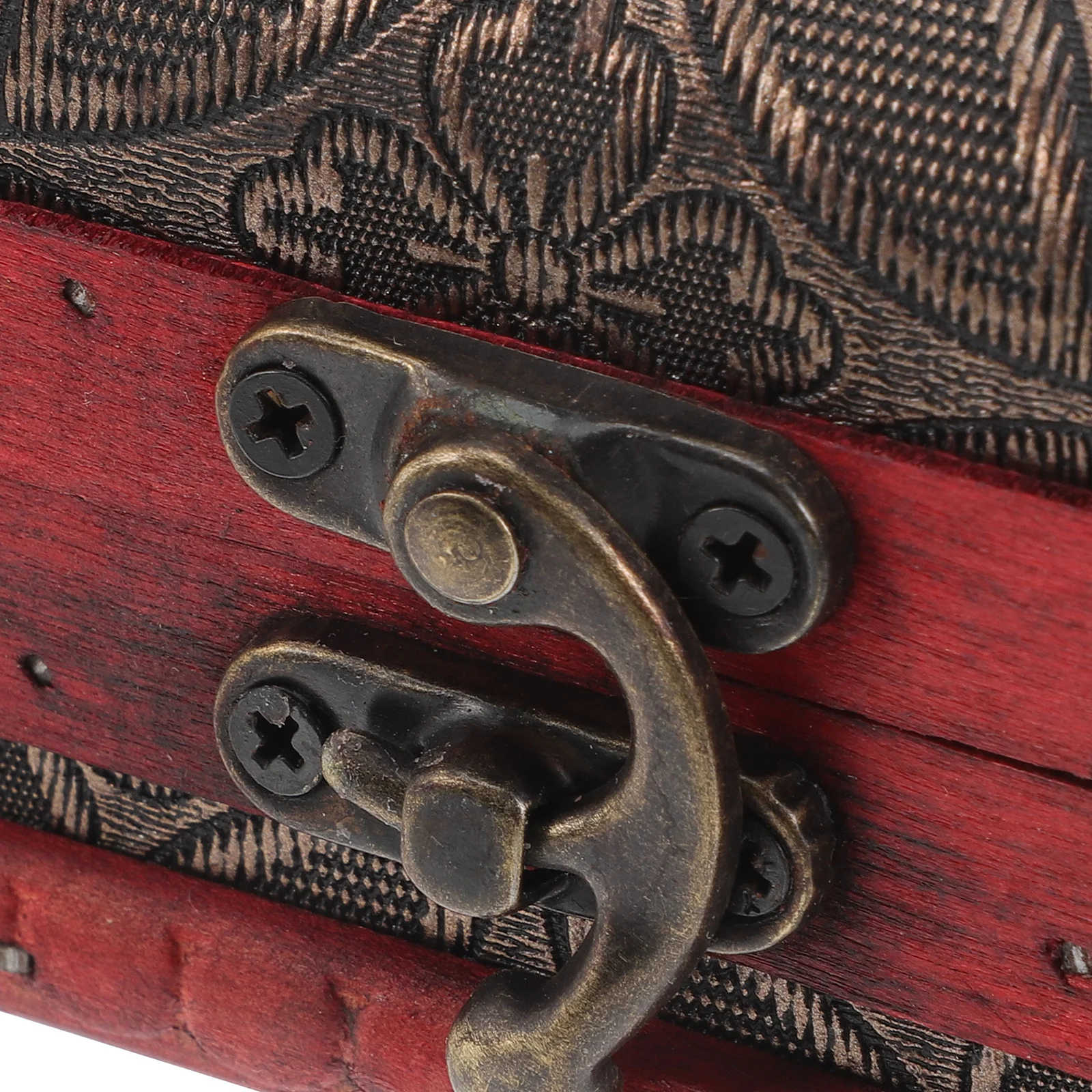 الرجعية صندوق حلوى خشبي خمر الخشب الصغيرة الصدر عيد الميلاد يعامل حفلة لصالح التخزين المنظم صندوق خشبي صناديق حلوى عيد الميلاد #2