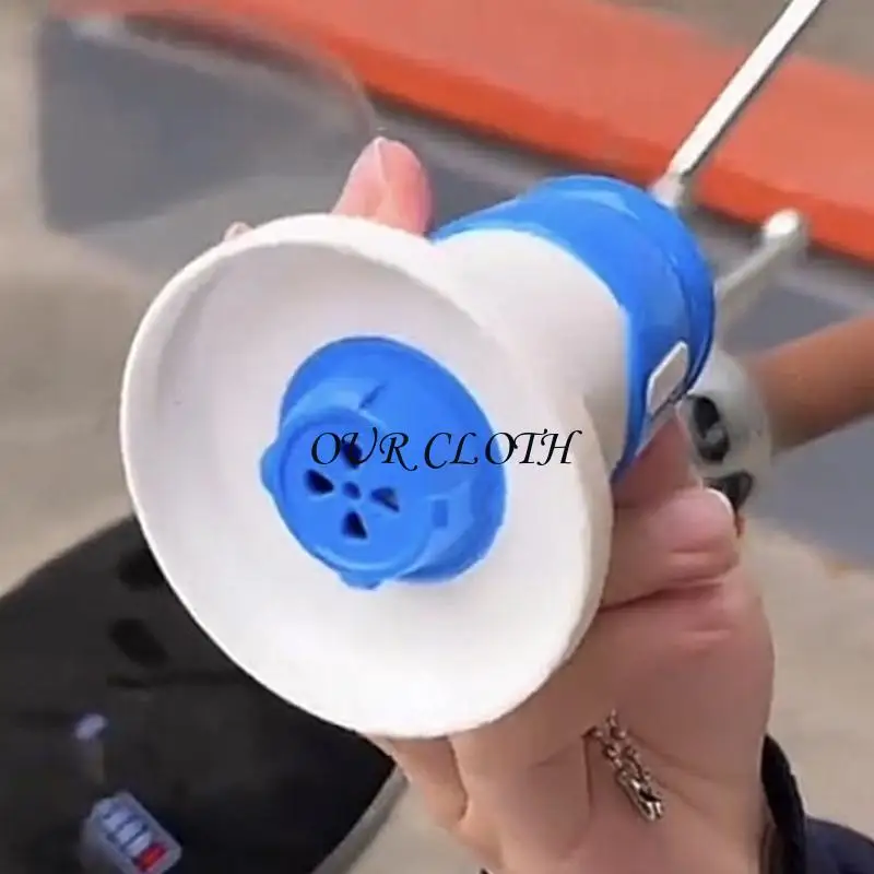 Muzikale megaphone sleutelhanger megaphone -luidsprekerspeelgoed met opnamemicrofoon y1ac