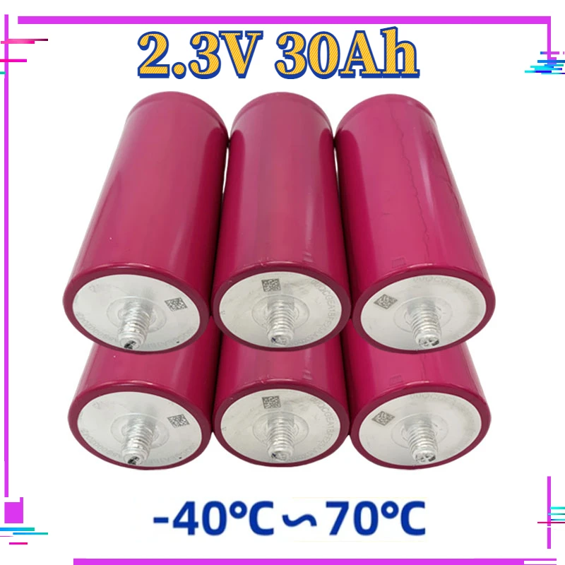 SUYIJIA 2.3V 30Ah 60138 Lithium Titanate Lto Battery Cell 30000 Cycles Deep Cycle Replacement Yinlong 60160 35AH 40Ah 45Ah 100Ah