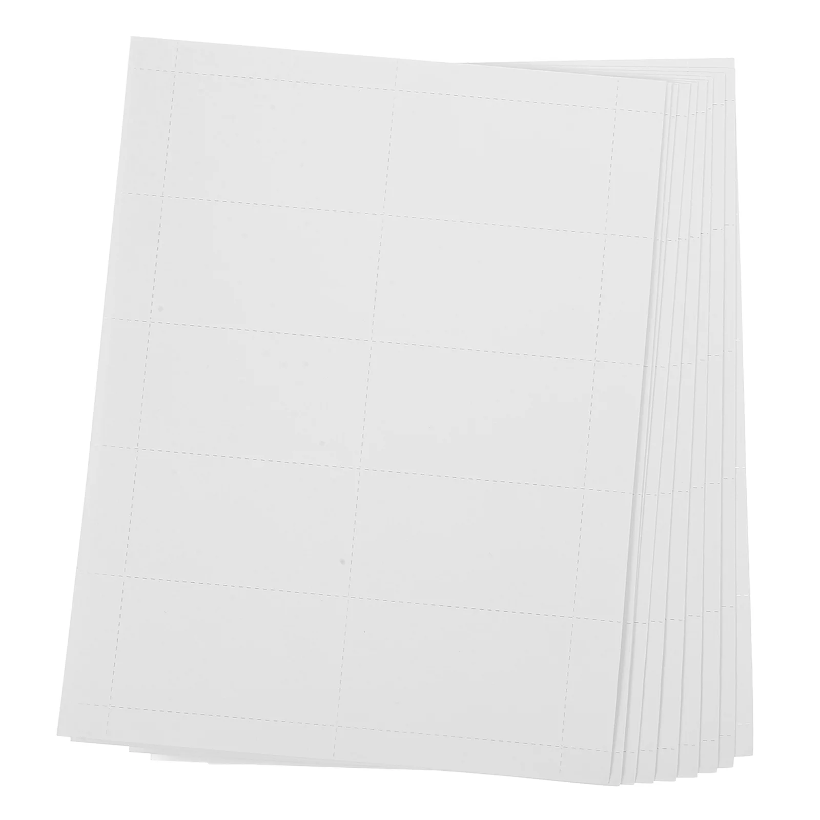 

10 Sheets Printer Paper Blank Cards for Printing Business Printable Blanks Name