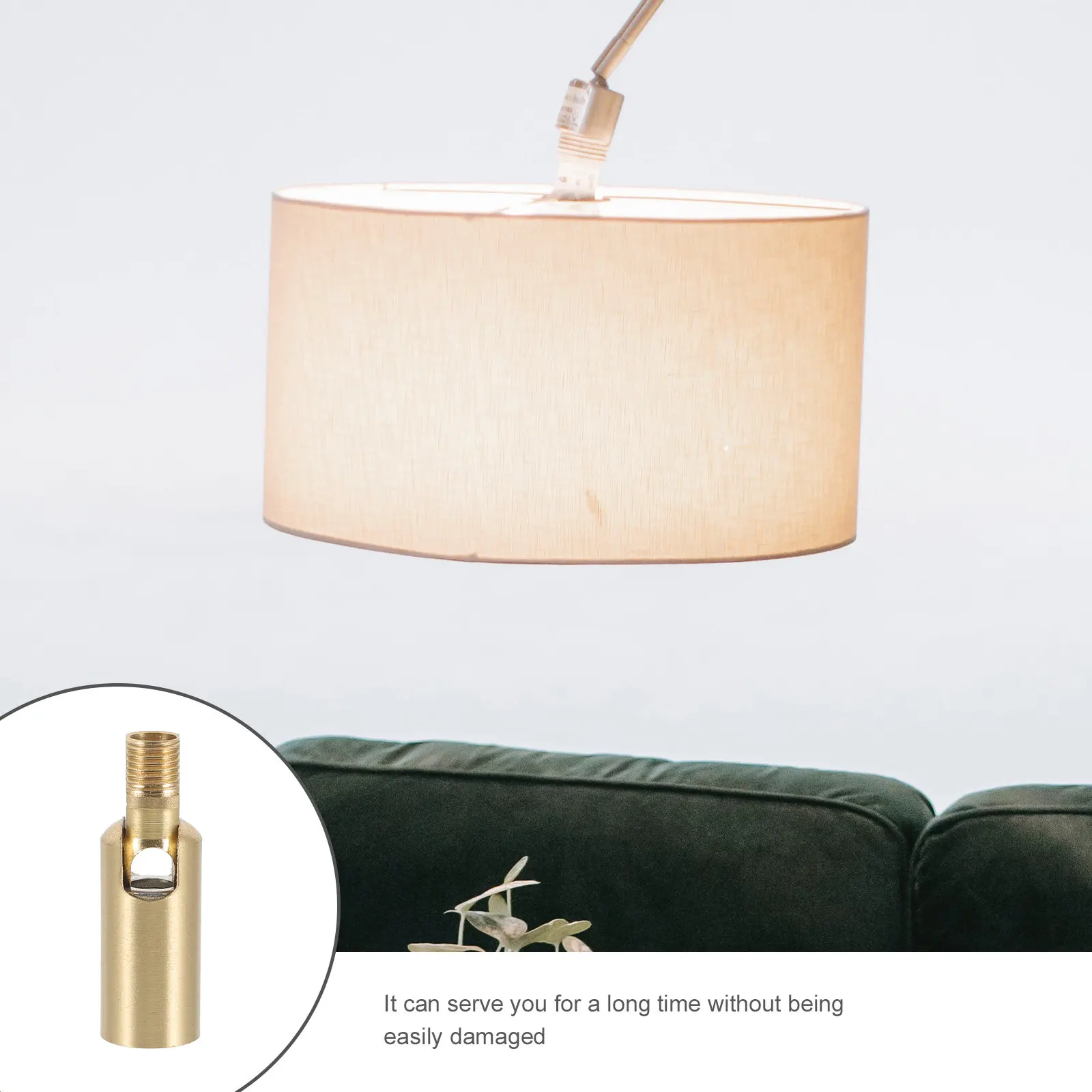 Pure Copper Sloped Ceiling Adapter 180 Degree Swivel Head Light Converter for Wall Sconce Pendant Suspension Canopy Lighting