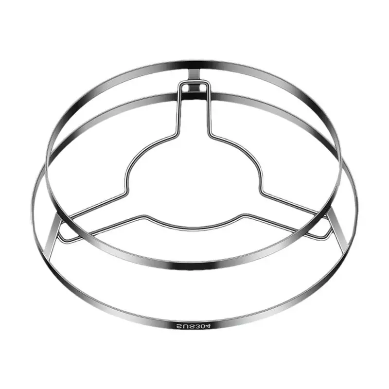 

Metal Trivets For Hot Dishes Stainless Steel Heat Resistant Counter Rack Double-Layer Kitchen Accessories Cooking Stand For Cook