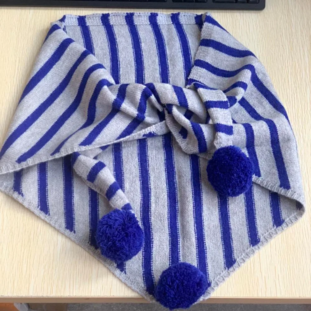 

Элегантный треугольный вязаный шарф в клетку, утепленный теплый шерстяной шарф в корейском стиле, длинные зимние кашемировые шарфы для женщин/мужчин