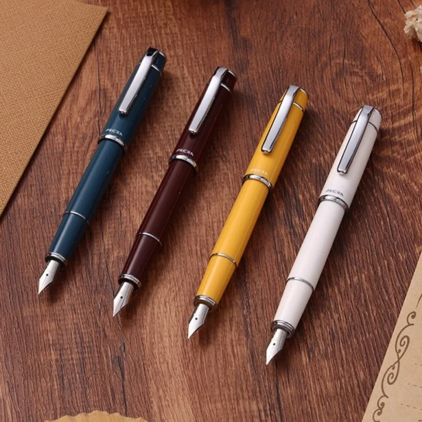 

Original PILOT Limited Edition Transparent PRERA FPR-3SR Fountain Pen F Nib Resin Silver Clip Writing Business Supplies Gift