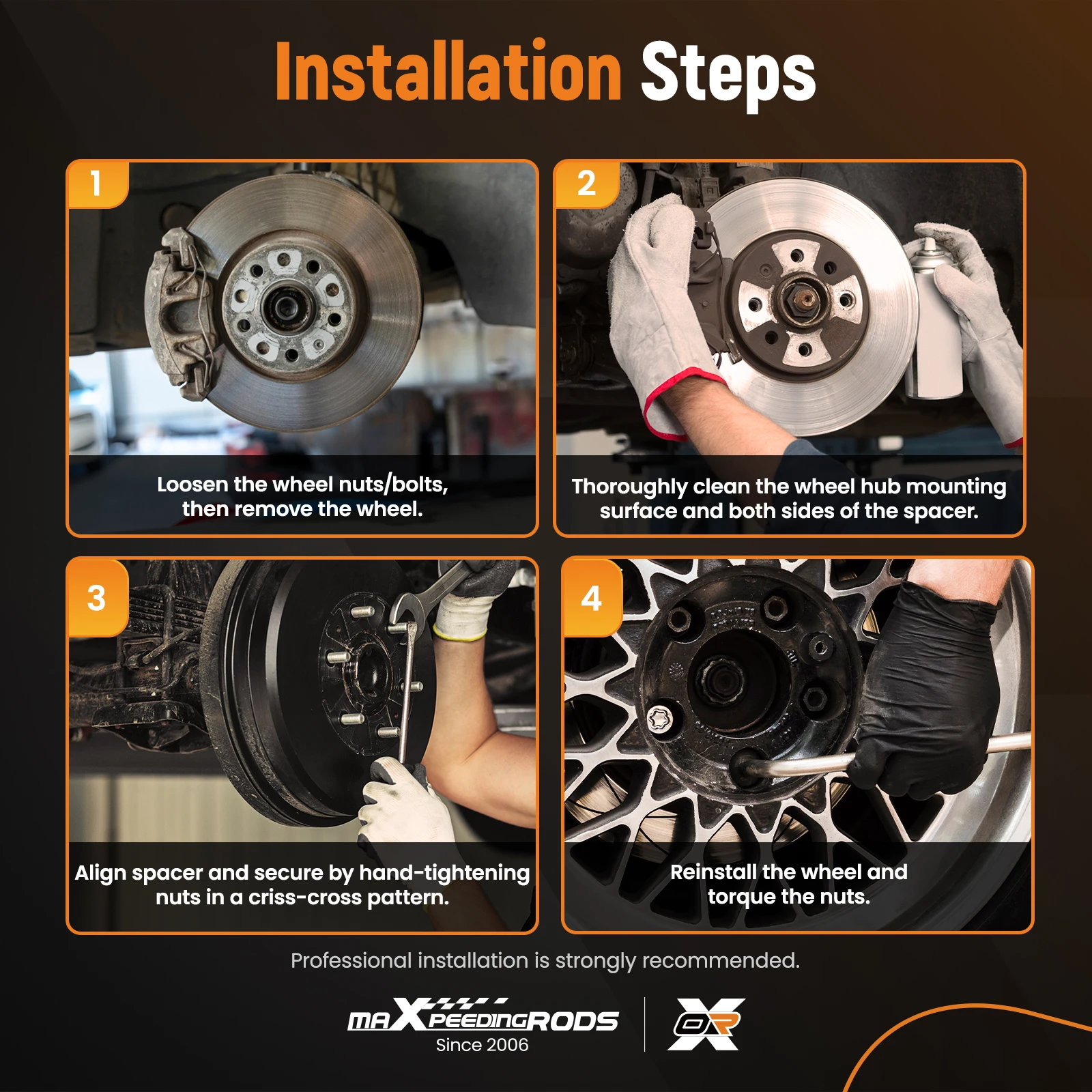 

32mm Aluminum Wheel Spacers for Ford Mustang Ranger Sport Trac 1964-2012 5x4.5