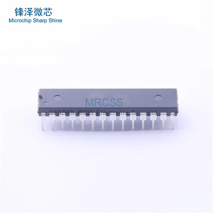 ATmega Series 8 KB Flash 1 KB SRAM 8 MHz 8-Bit Microcontroller - DIP-28   ATMEGA8L-8PU