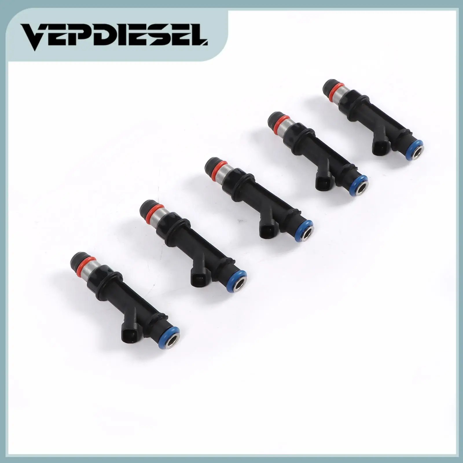 

5pcs Diesel Common Rail Fuel Injector For Isuzu i-350 i-370 GMC Canyon Chevrolet Colorado Hummer H3 3.5L 3.7L L5 Part# 12589465