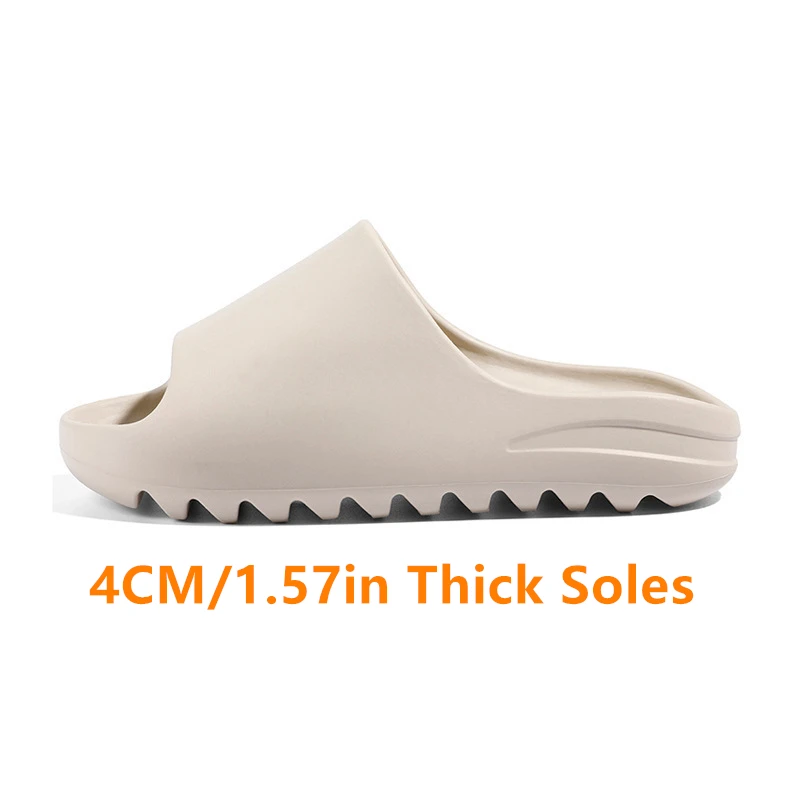 EVA Anti-Slip Women Men Unisex Slippers Home Thick Bottom Slippers Comfortable Lightweight Indoor Outdoor House Slippers