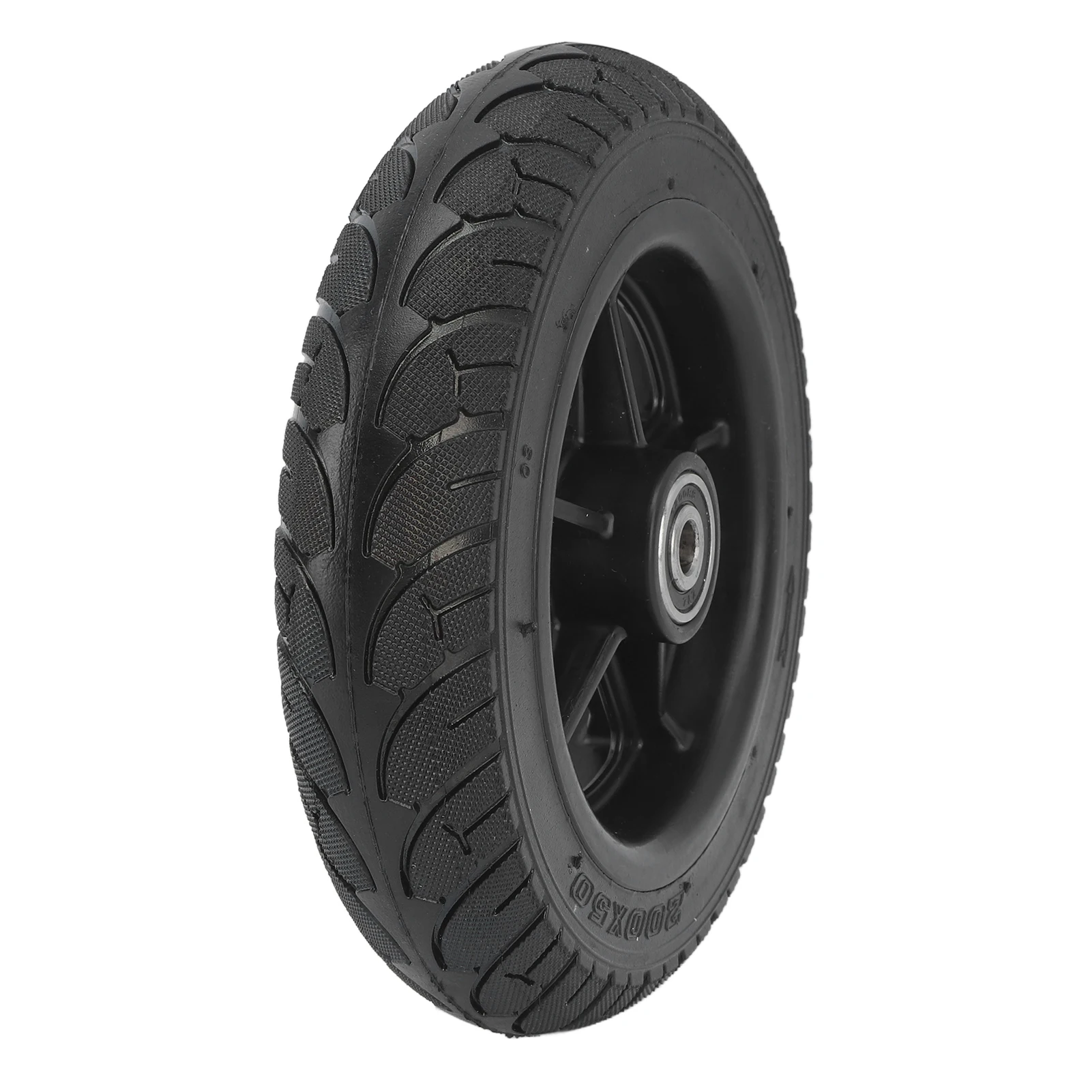 8 بوصة 200x50 إطارات سكوتر كهربائي المطاط المضادة للانزلاق قبضة قوية سكوتر كهربائي الإطارات الصلبة #3