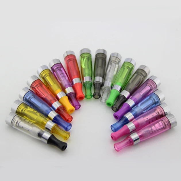 CE4-Atomiseur Clearomizer pour Ego Ego-t, Evod Vape Pen 510, Filetage Électronique E Laguna ette Ecigs 1.6ml, Cartouche 8 Couleurs