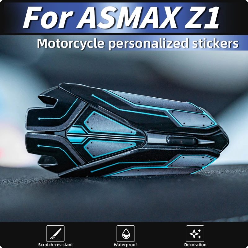

Custom Aesthetic Stickers For ASMAX Z1 Bluetooth Headphone Protective Shell Decals Wrap Color Change Modification Accessories
