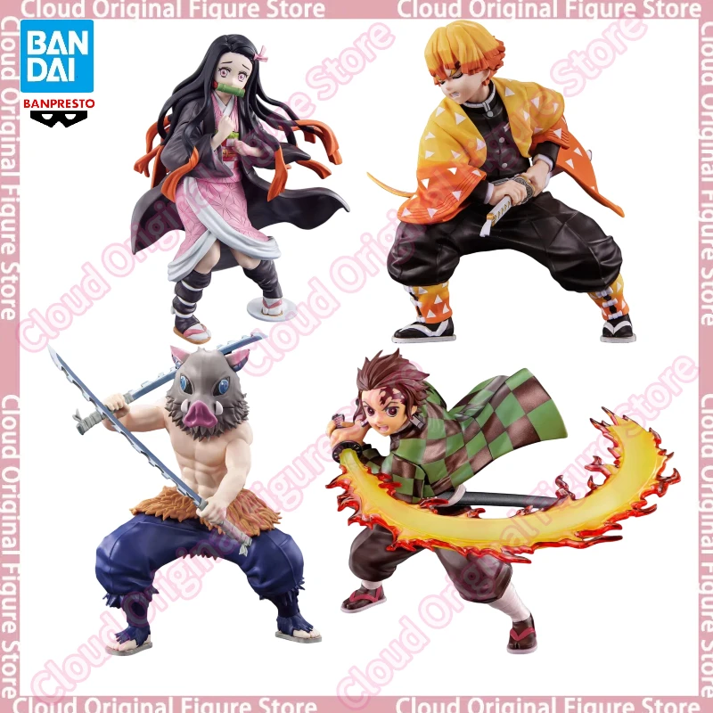 

In Stock 100% Original Bandai Demon Slayer Assemble Agatsuma Zenitsu Figure Anime Model Collectible Model Toys Hobby