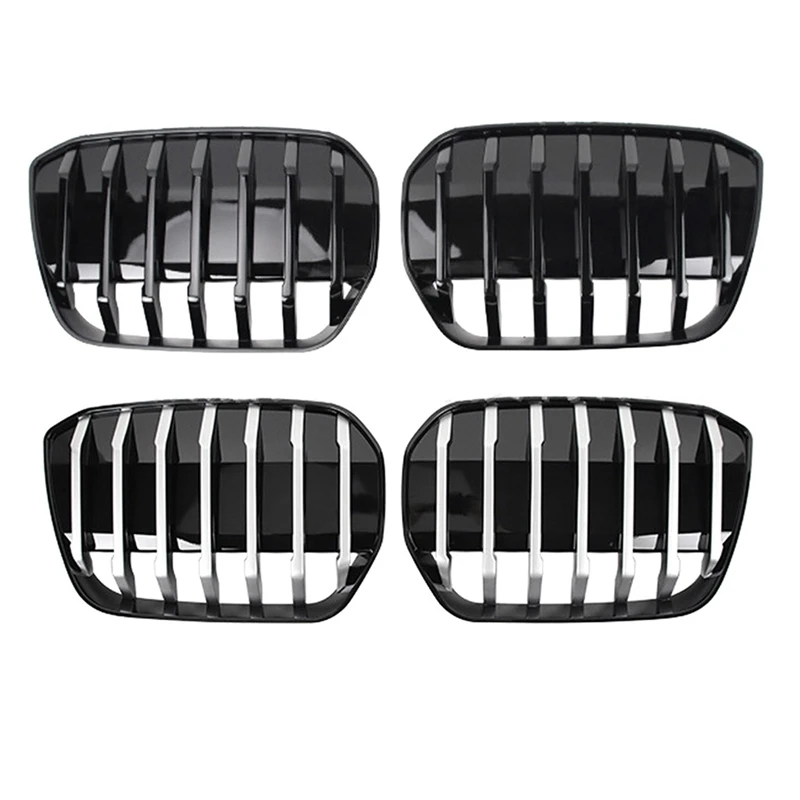 

Front Bumper Kidney Grill For BMW G08 IX3 2020-2023 M Style Air Intake Grille Car Racing Grilles Body Kit-ABNF