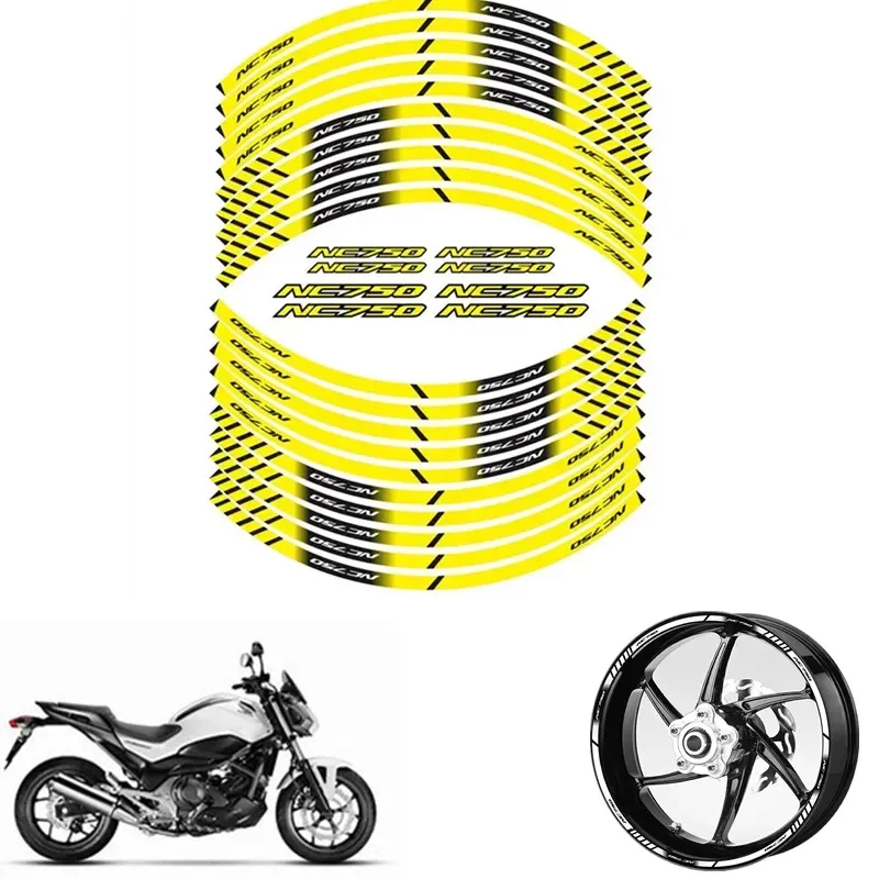 

Для HONDA NC750 NC750S NC750N NC750X Moto Parts Contour Wheel декоративная переводная наклейка-C