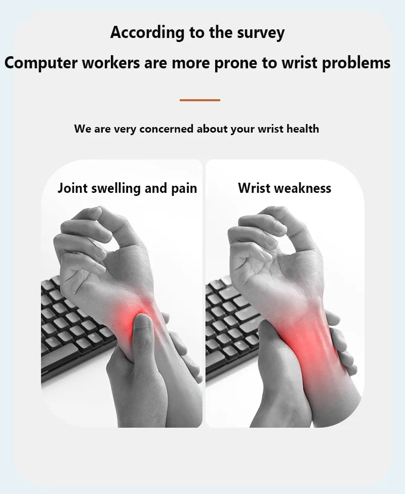 Ergonomic Mouse pad Wrist Rest Office Typing Protection Relax Support Mat Memory Wrist Pad Computer Laptop keyboard Desk Mat