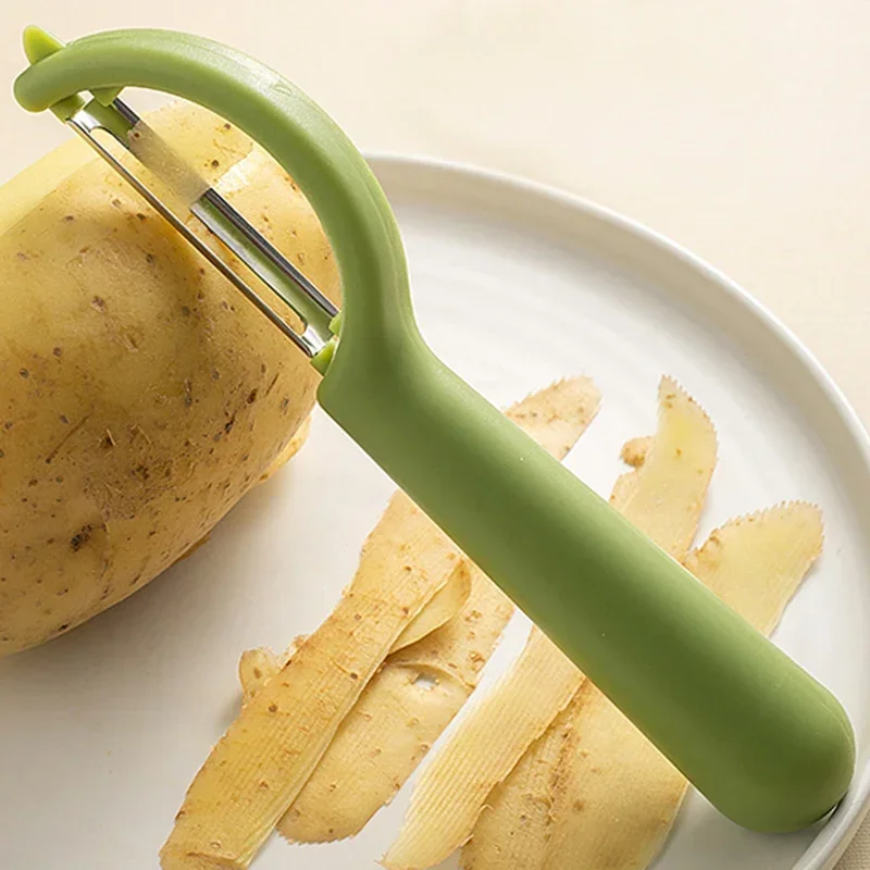 Kitchen Tool Stainless Steel Peel Potato Peeler Fruit Rind Removal Vegetable Plane Peelers  Manual Fast Peeling Vegetavle Cutter