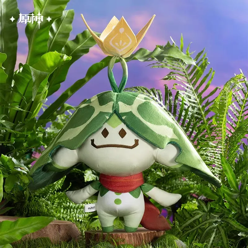 게임 Genshin Impact 공식 정품 제품 Aranara 시리즈 장식품 할로윈 크리스마스 DIY 선물 코스프레 장식 액세서리