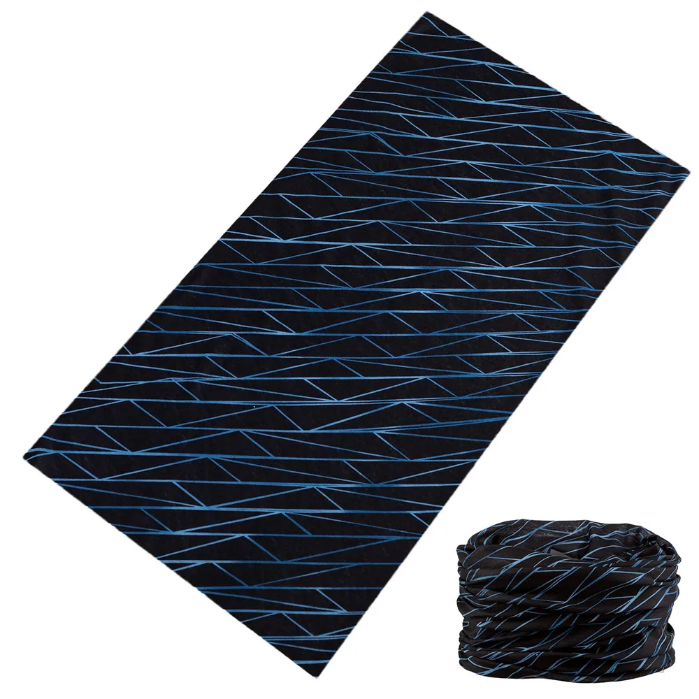 Bandanas For Men and Women With Beautiful Flower Stripes Design Magic Seamless Headband Bicycle Mask Fmale Male Neck Scarf