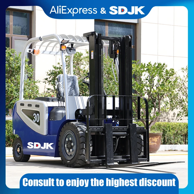 2-ton electric forklift warehouse handling factory direct sales can be customized balanced forklift ISO9001 certification