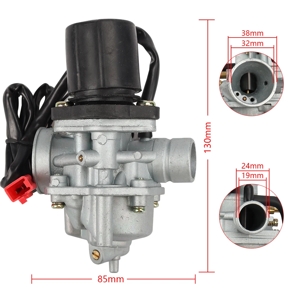 Motorcycle PZ19J 19mm Carburetor Jog 50cc Carburetor Moped for Yamaha JOG50 JOG90 Scooter 50cc 70cc 90cc Mini Carb ATV