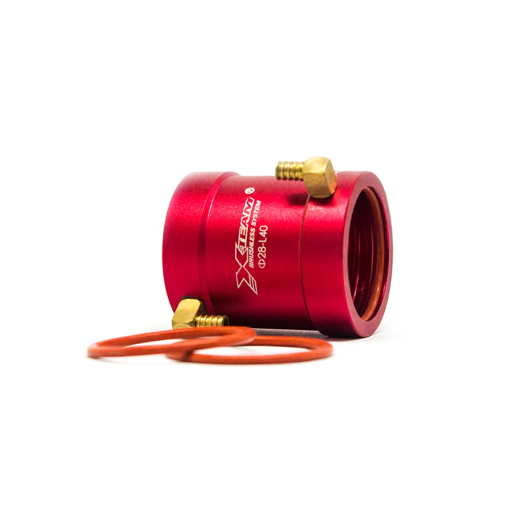 سترة تبريد المياه الخضراء X-TEAM 28-40 لمحرك بدون فرشاة 2845 2850 2860 مع قارب RC