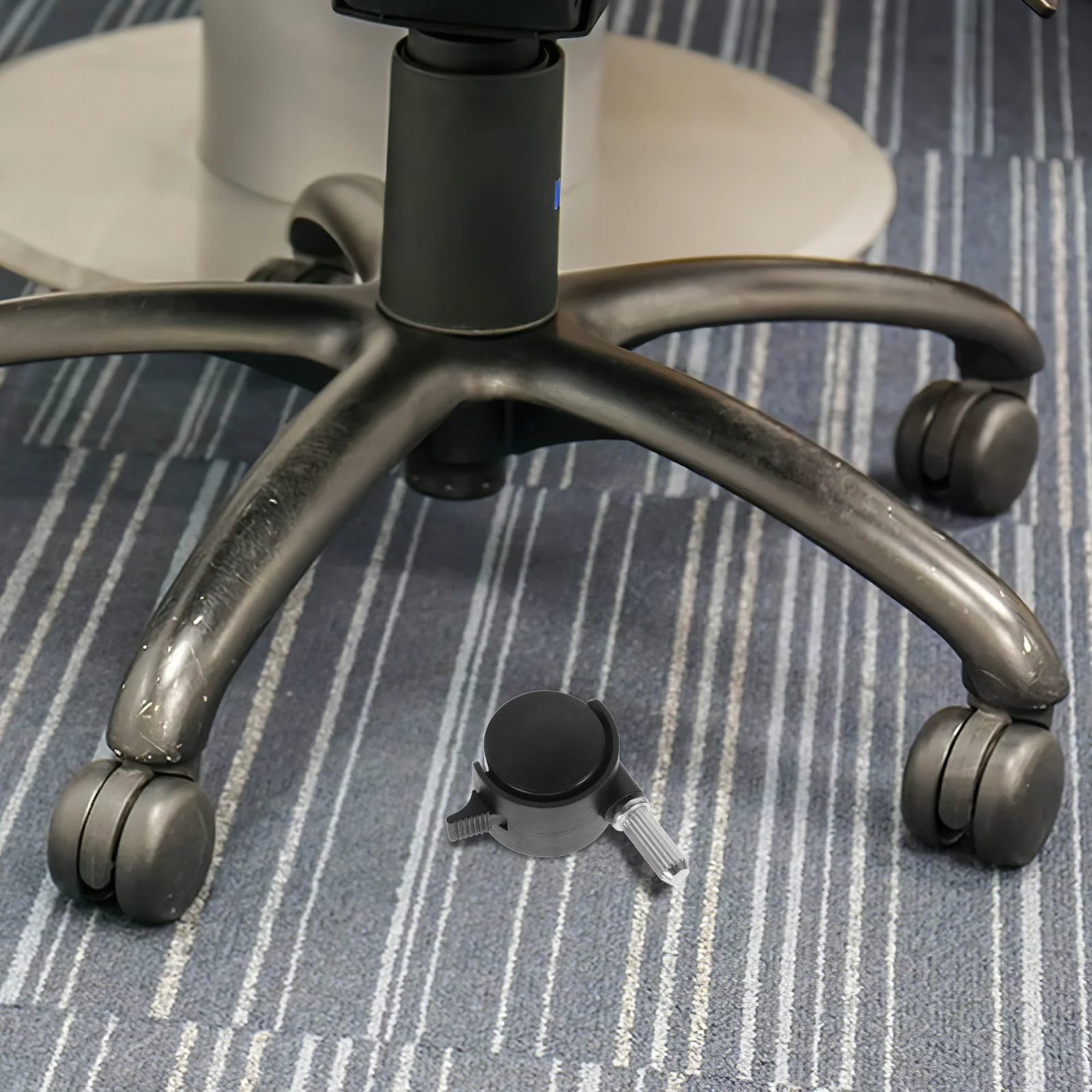 

4Pcs Heavy Duty PU Caster Wheels Swivel Locking Brake Replacement for Furniture Appliance Cart Small Carts Caster Wheel