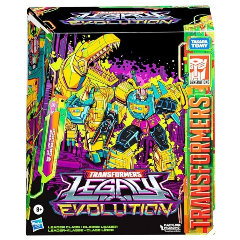 

Hasbro Transformers Toys Legacy Evolution G2 Universe Leader Class Grimlock Эксклюзивная фигурка детский подарок F7517