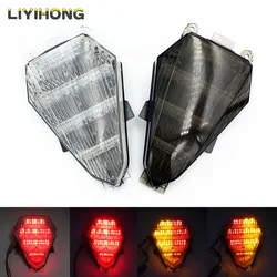 Motorcycle Integrated Tail Light LED Brake Rear Stop Light For Yamaha YZF R6 YZF-R6 2008-2016 Cafe Racer Turn Signal Lamp light