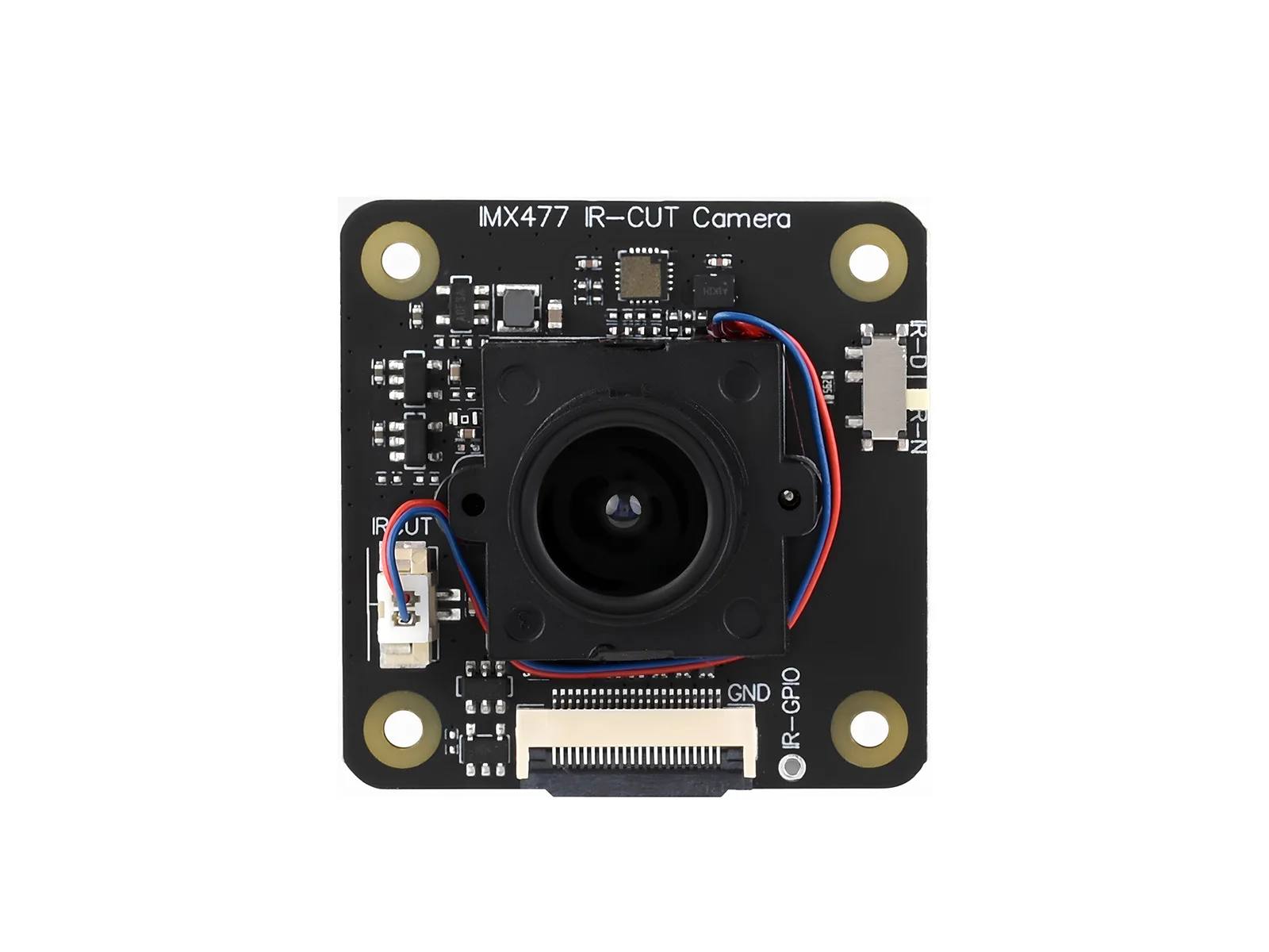 Picture 4: Waveshare IMX477 IR-CUT 12.3MP Camera (A), Applicable for Raspberry Pi / Jetson Nano, IMX477 Sensor