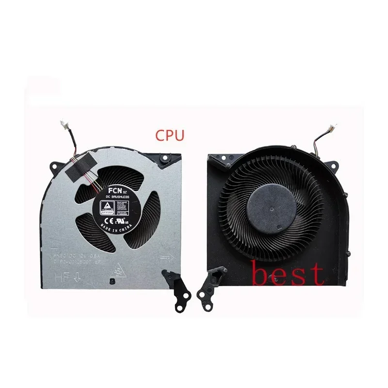 New Original Laptop CPU GPU Cooling Fan For Lenovo Legion Y7000P R7000P 2020H Y550-15E Fan 4pin DC 05V 0.5A or DC12V 0.8