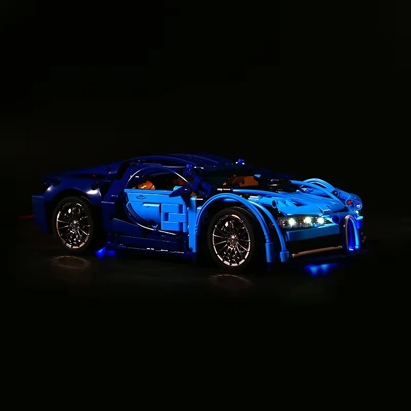 Kit d'éclairage LED pour LEGO 8604 RC, voiture de sport technique, ensemble de nuits de construction, lumière LED uniquement, modèle sans blocs